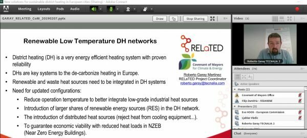 Webinar – New solutions for sustainable district heating in European cities