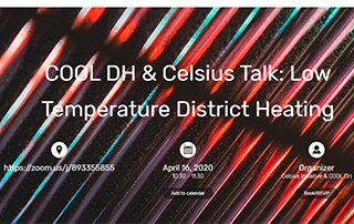 Webinar Celsius - CoolDH- low temperature district heating