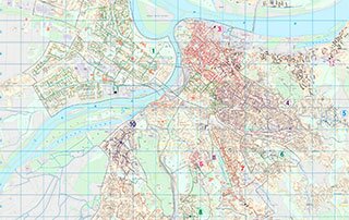 Belgrade District heating network area